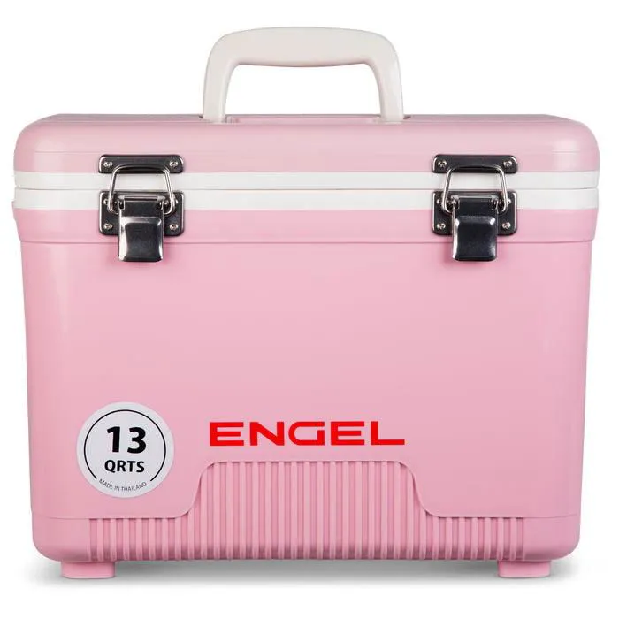 13 Quart Drybox / Cooler: Pink