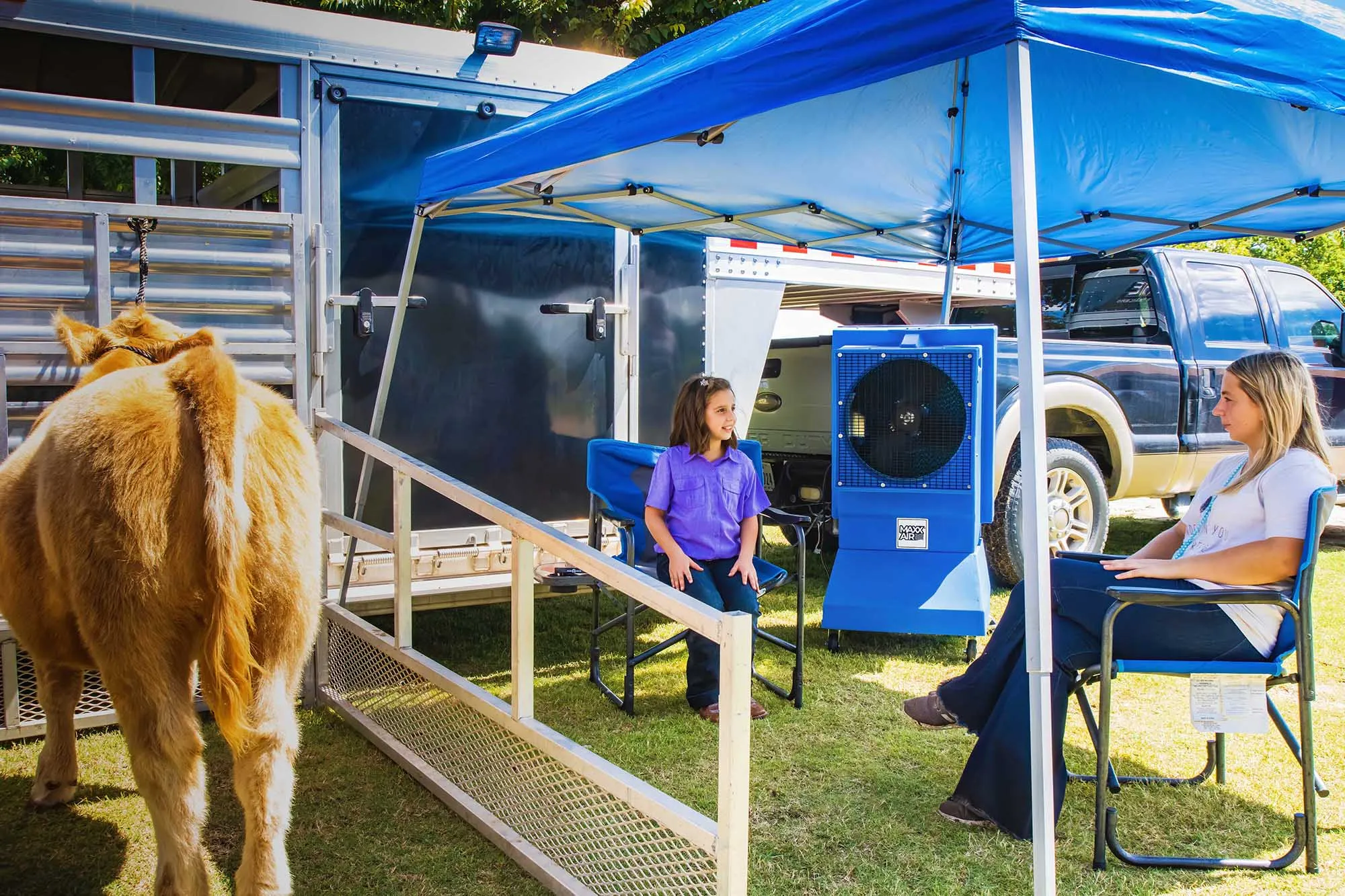 18" Variable Speed Evaporative Cooler for 900 Sq. Ft.