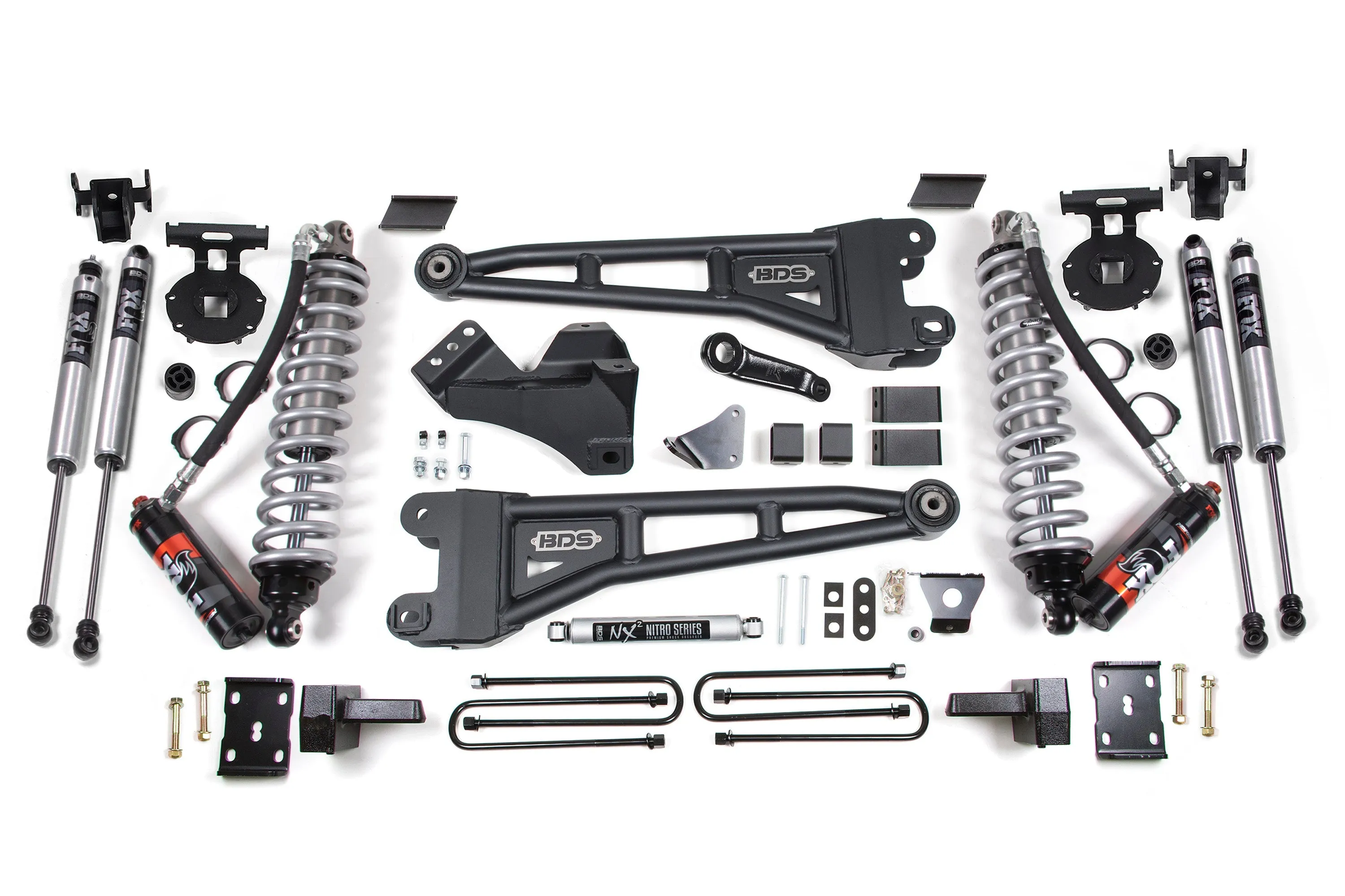 6 Inch Lift Kit w/ Radius Arm | FOX 2.5 Performance Elite Coil-Over Conversion | Ford F250/F350 Super Duty (05-07) 4WD | Diesel