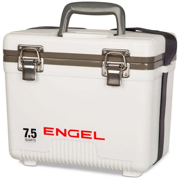 7.5 Quart Drybox / Cooler: White