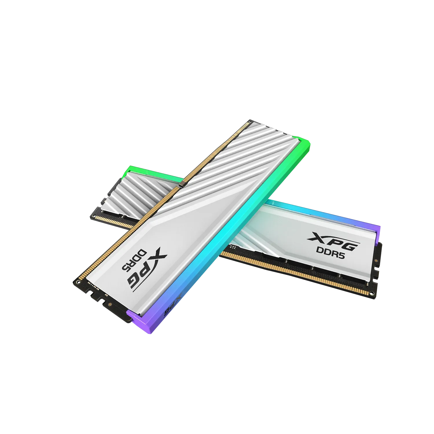 ADATA 32GB Kit (2x16GB) XPG LANCER BLADE RGB White 白色 AX5U6000C3016G-DTLABRWH DDR5 6000MHz Memory AMD EXPO & Intel XMP 3.0 (RM-LBRD32W)