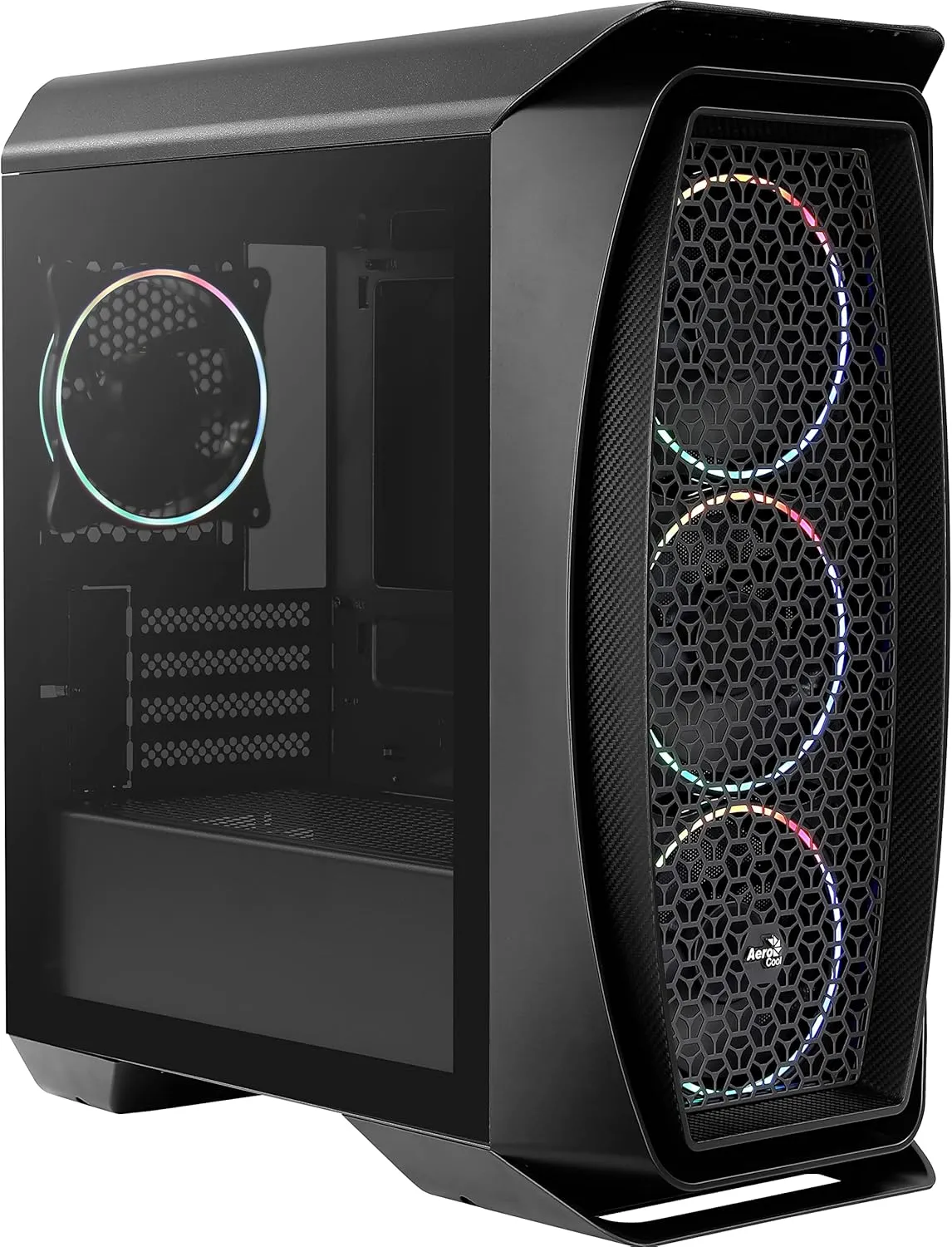 AeroCool Aero One Eclipse ARGB Black 黑色 Tempered Glass ATX Case