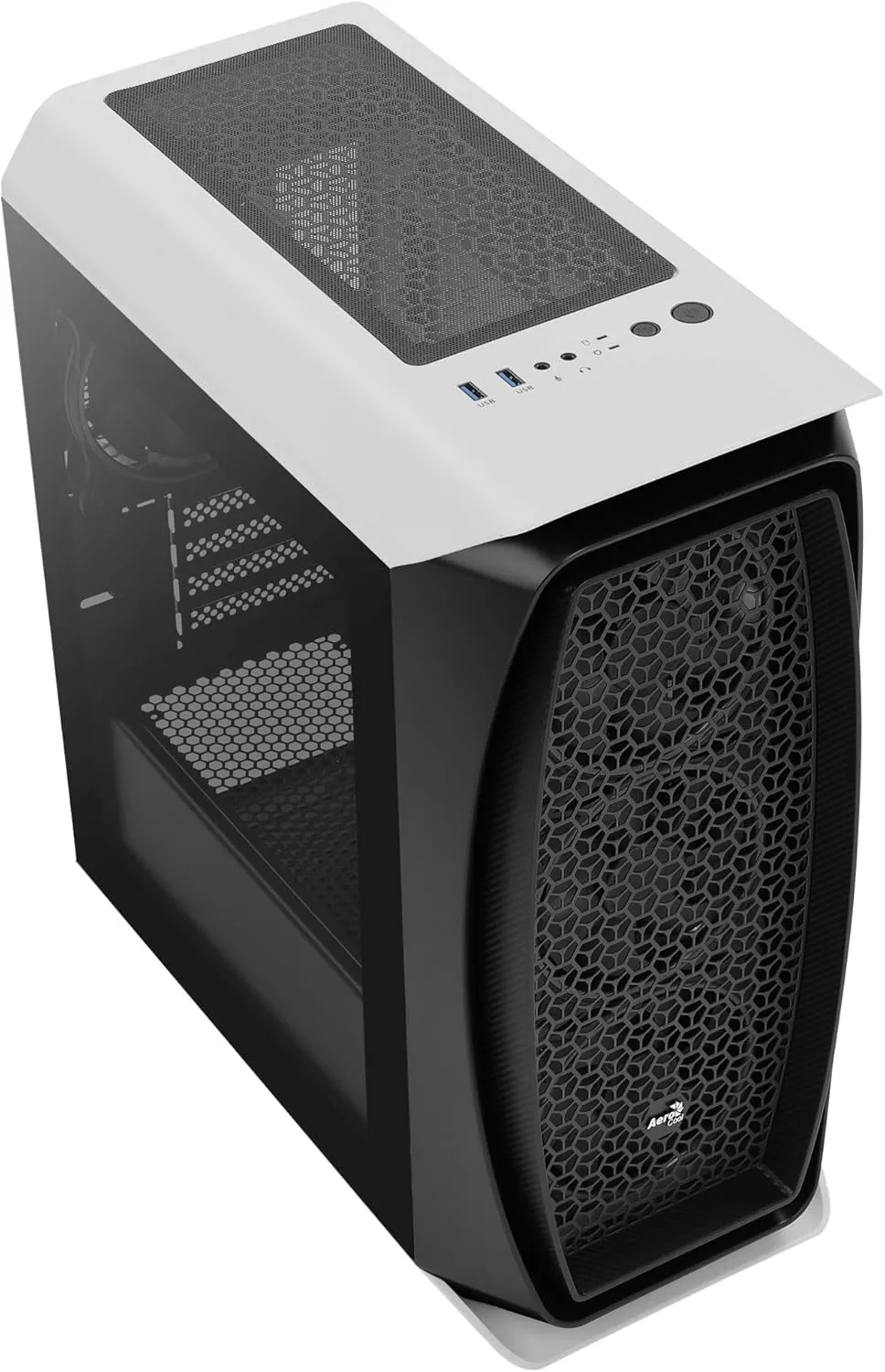 AeroCool Aero One Eclipse ARGB White 白色 Tempered Glass ATX Case