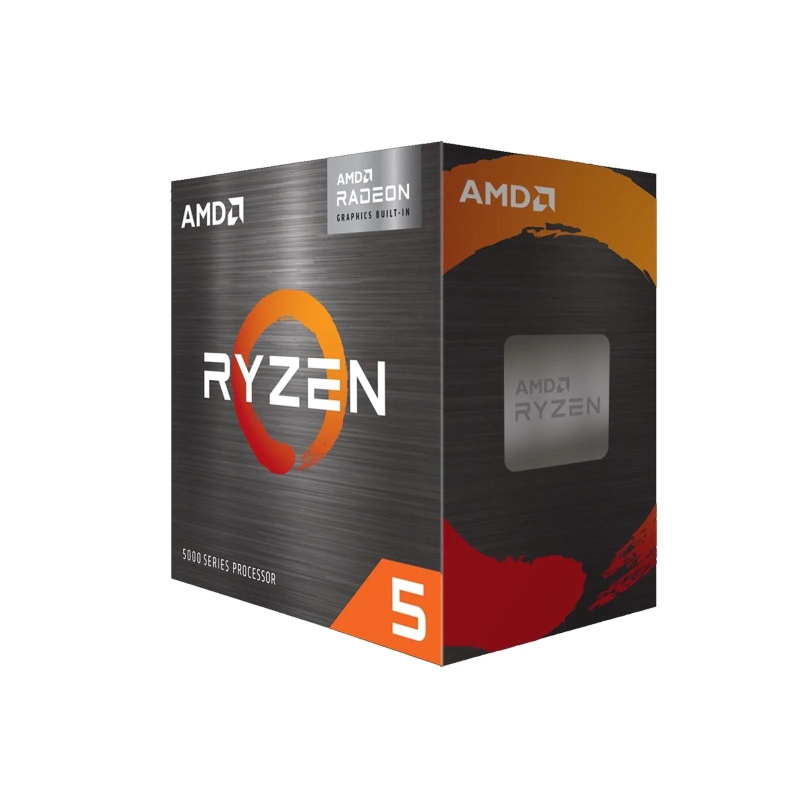 AMD Ryzen 5 5600G with Radeon Graphics and Wraith Stealth Cooler 3.9Ghz ((6 cores, 12 threads, up to 4.4 GHz) Six Core AM4 Overclockable Processor