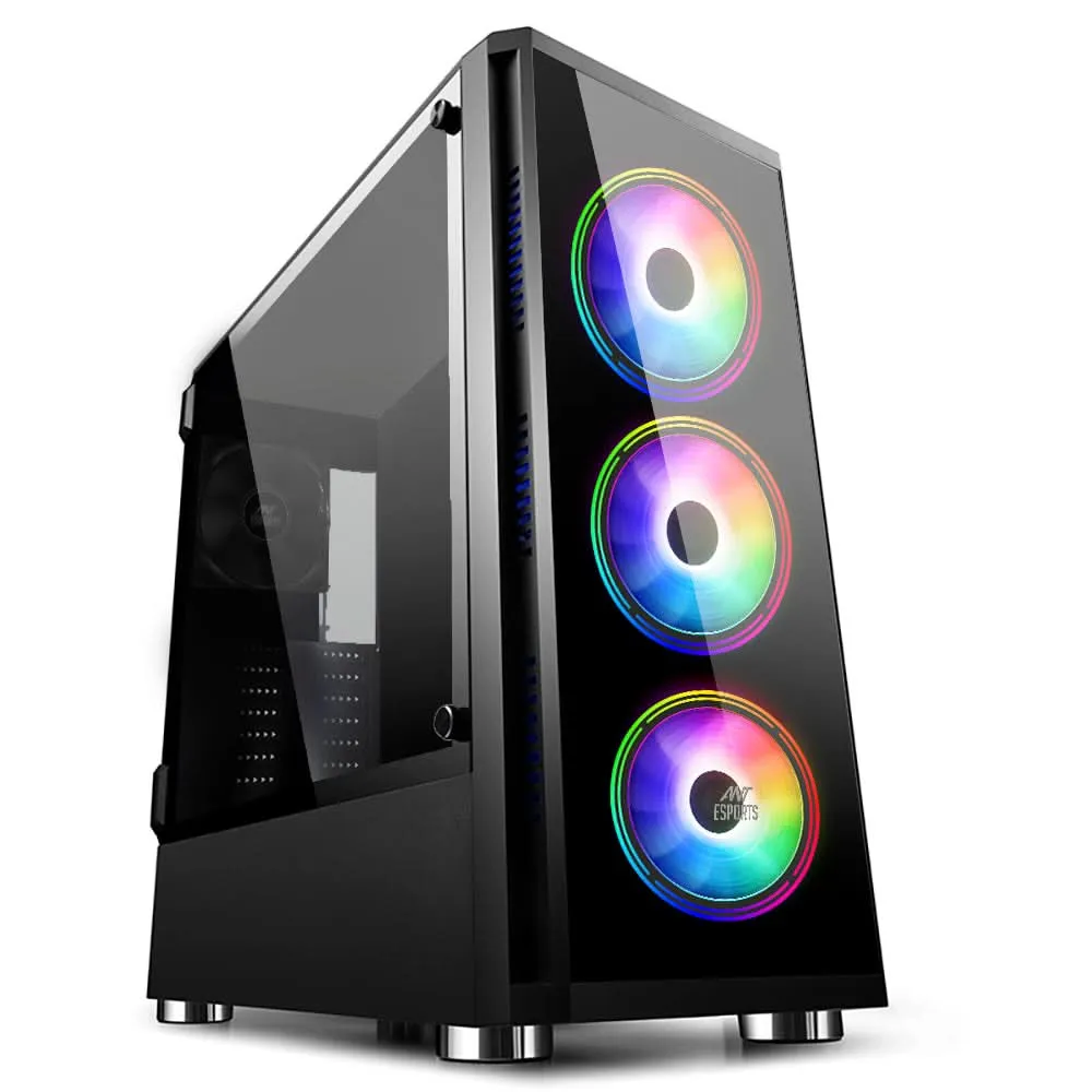 ANT ESPORTS ICE 400TG MID-TOWER RGB CABINET