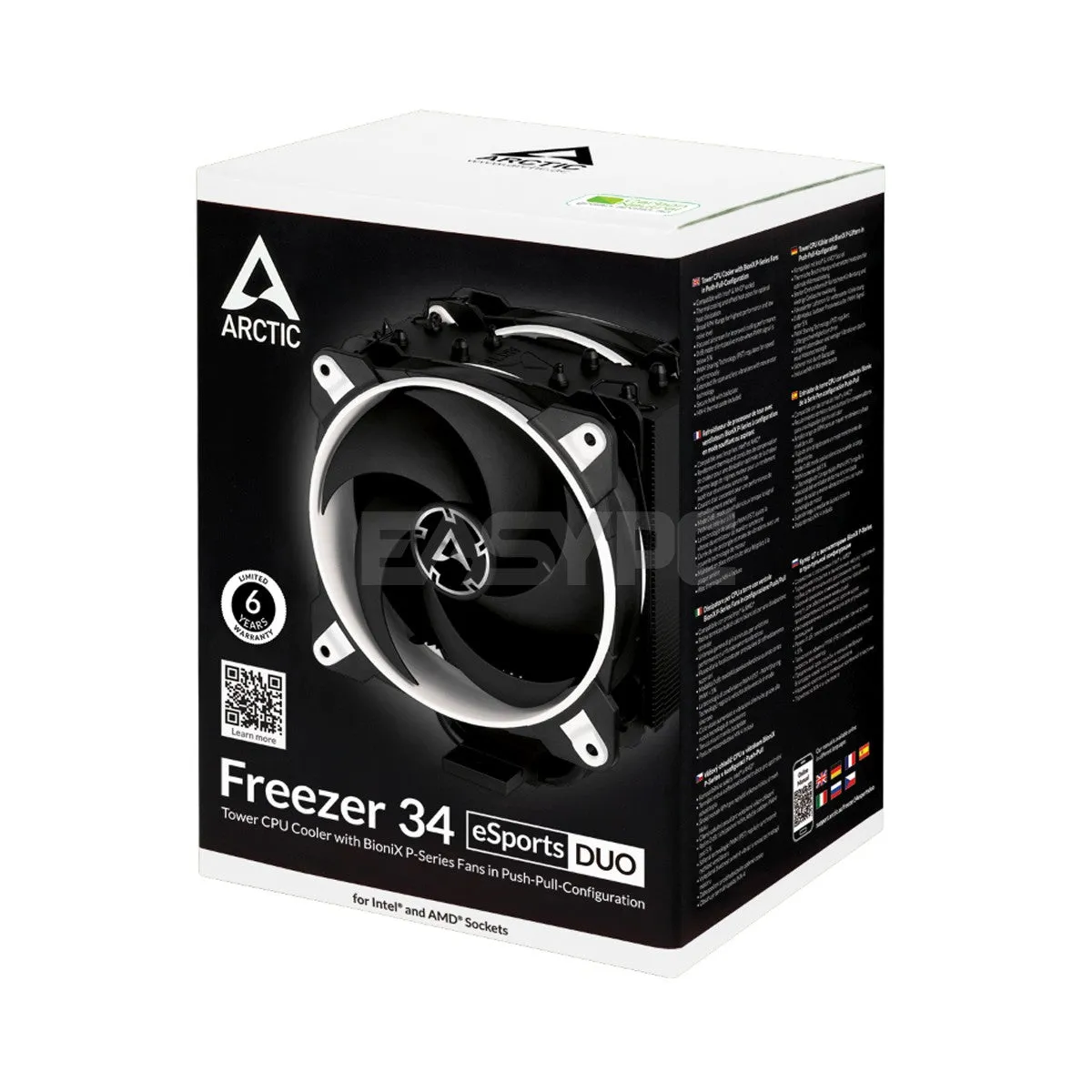 Arctic Freezer 34 eSports DUO Grey Black/White and Black Red/White CPU Air Cooler