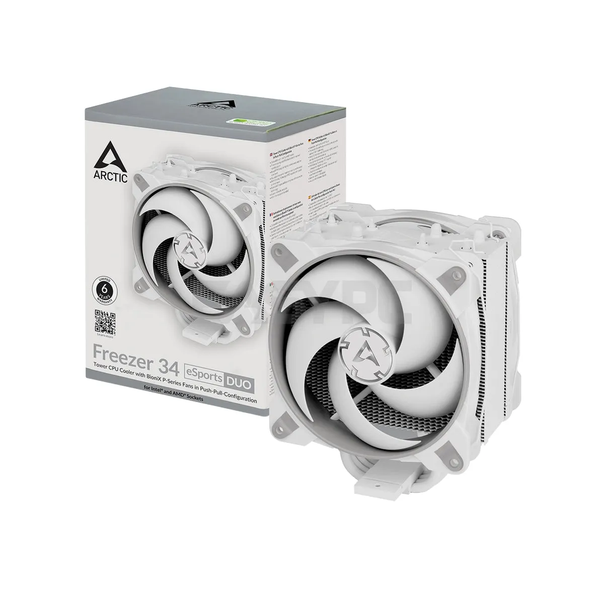 Arctic Freezer 34 eSports DUO Grey Black/White and Black Red/White CPU Air Cooler