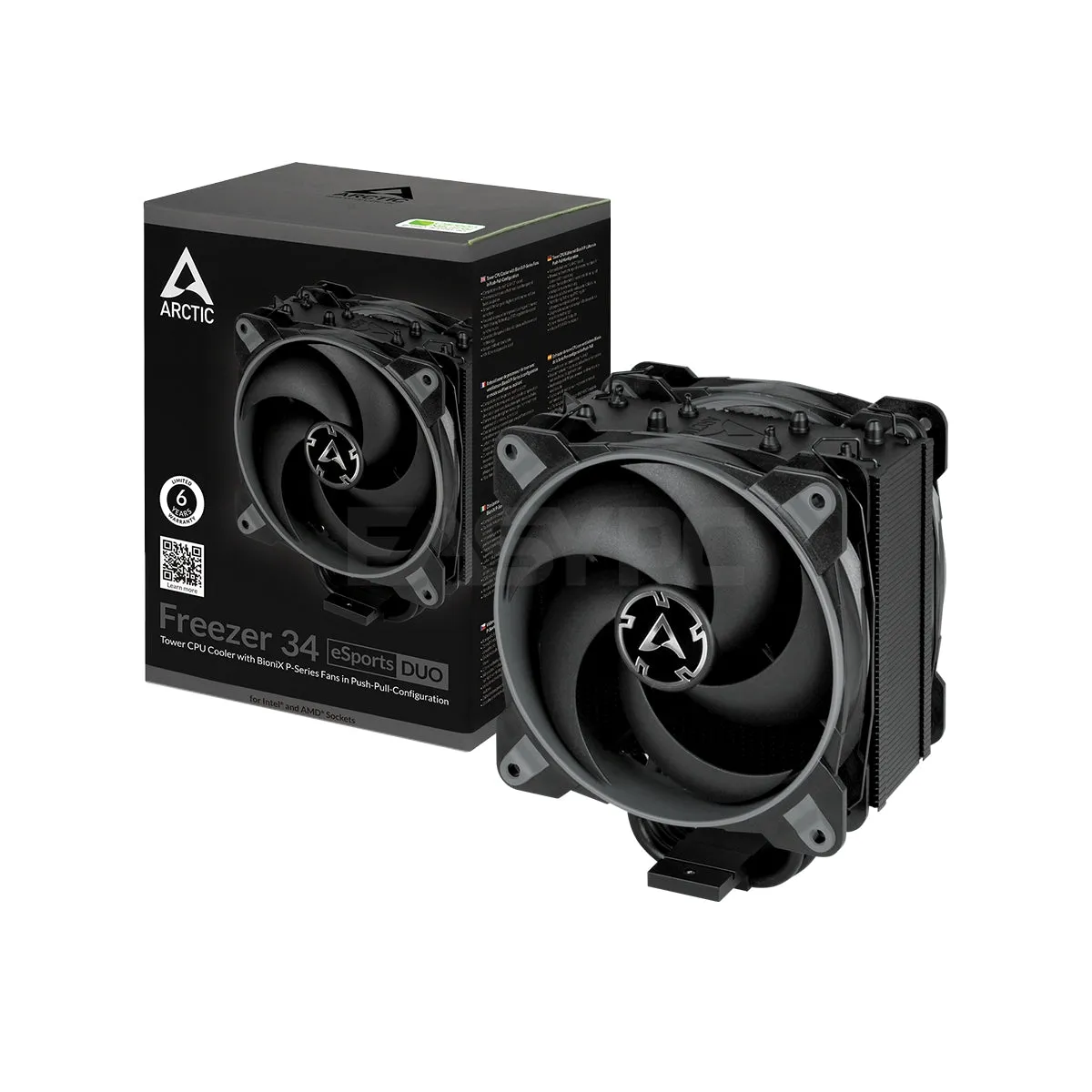 Arctic Freezer 34 eSports DUO Grey Black/White and Black Red/White CPU Air Cooler