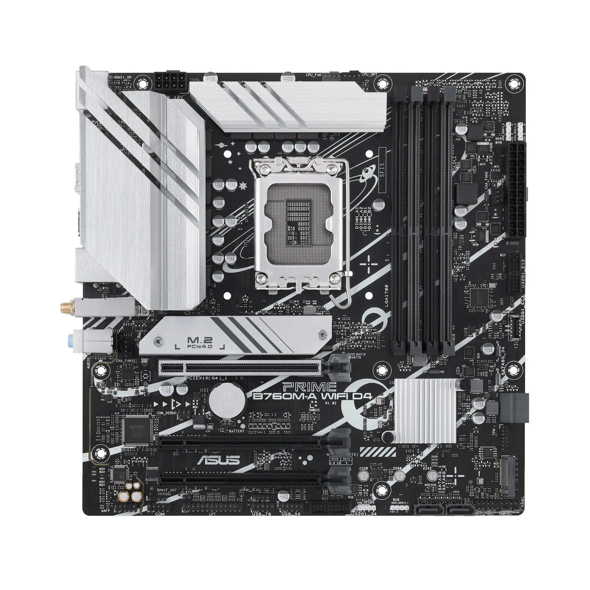 ASUS PRIME B760M-A WIFI D4-CSM Intel B760 LGA 1700 micro ATX