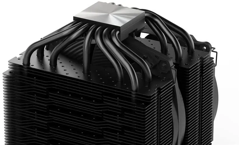 Be Quiet! BK022 Dark Rock Pro4 Heatsink & Fan, Intel & AMD Sockets, Dual Silent Wings Fans, Fluid Dynamic