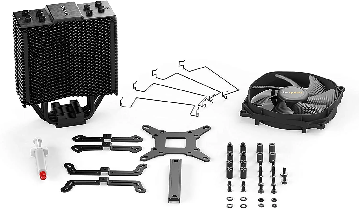 Be Quiet! BK024 Dark Rock Slim Heatsink & Fan, Intel & AMD Sockets, Silent Wings Fan, 180W, Fluid Dynamic