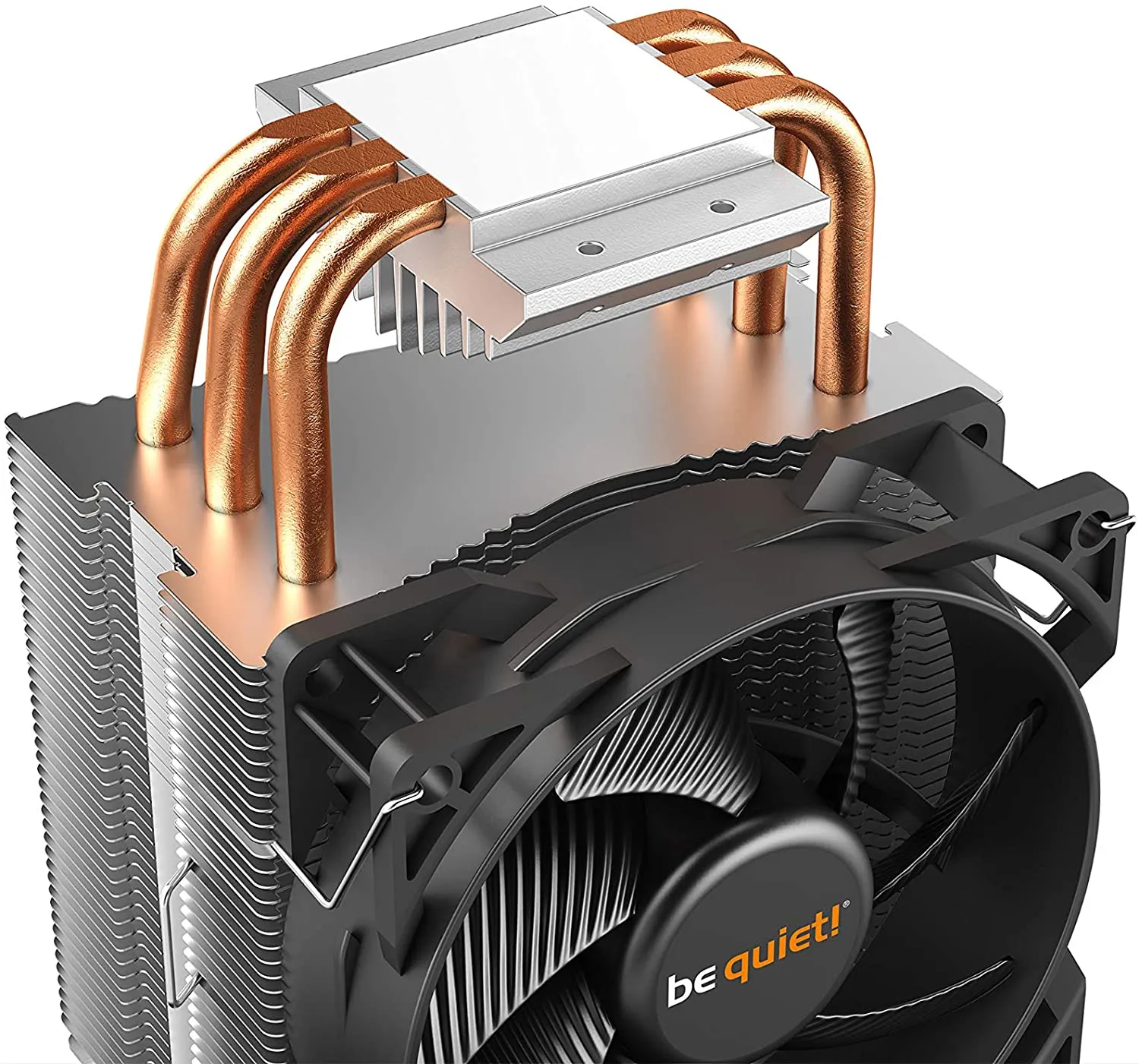 Be Quiet! BK030 Pure Rock Slim 2 Heatsink & Fan Air Cooler, Intel & AMD Sockets, 9.2cm PWM Fan, 130W TDP, CPU Cooler