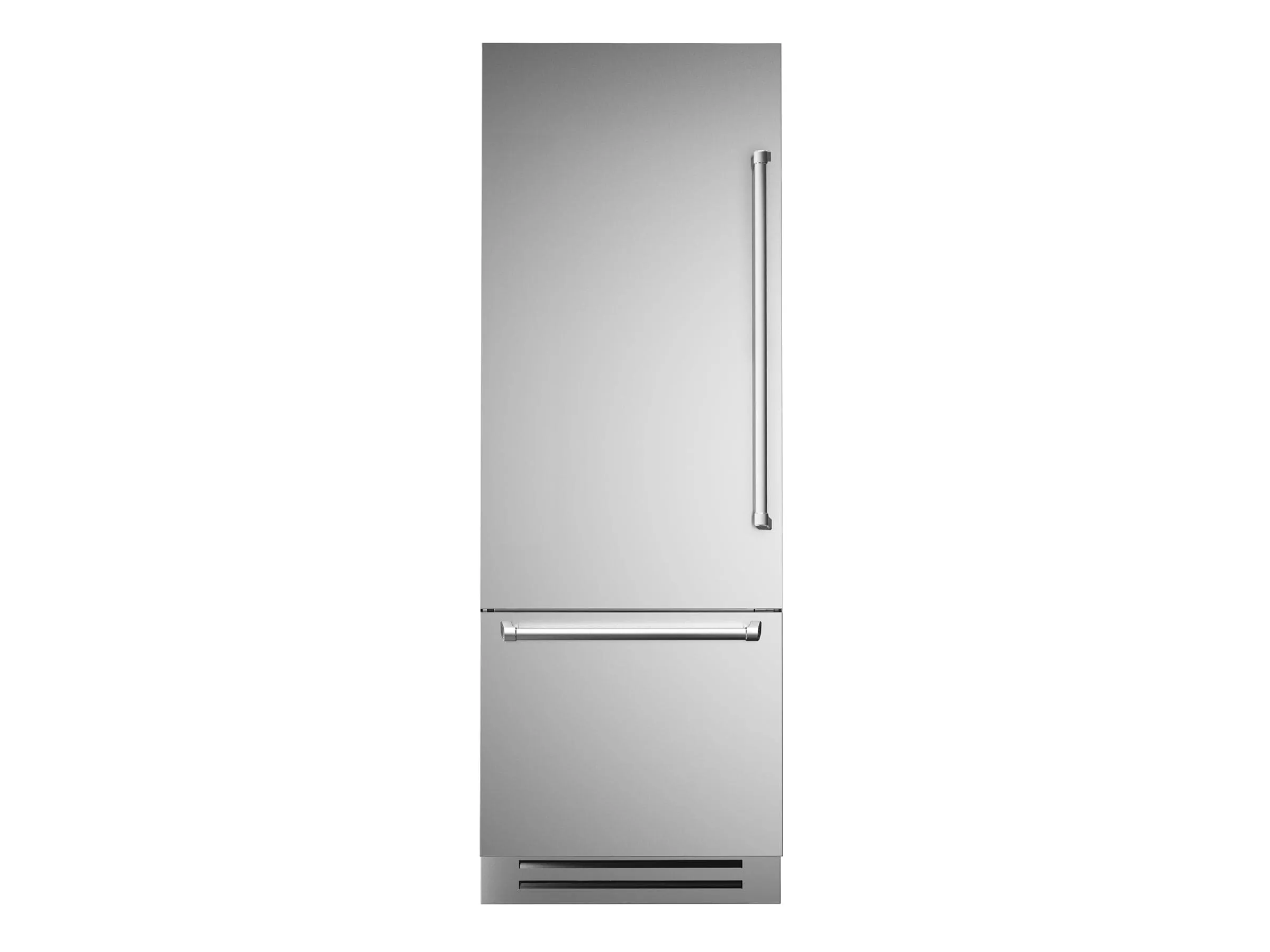 Bertazzoni 30 inch Right Door Stainless Steel Built-In Bottom Mount Refrigerator REF30BMBIXLT