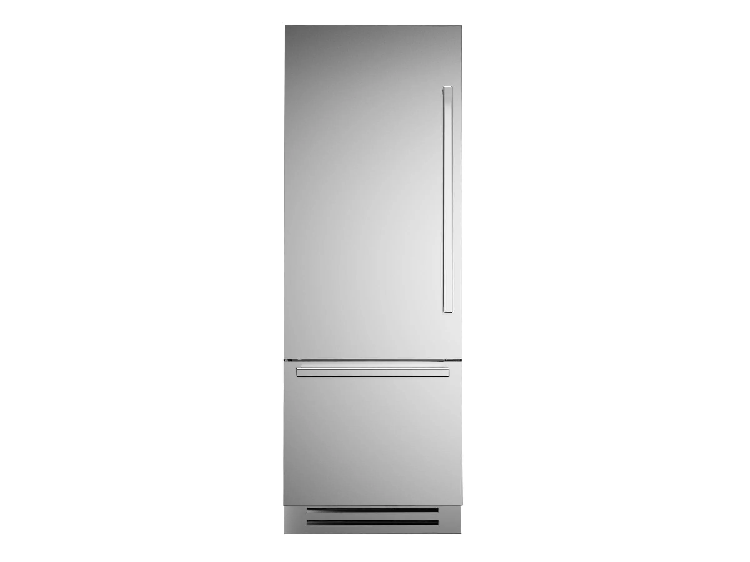 Bertazzoni 30 inch Right Door Stainless Steel Built-In Bottom Mount Refrigerator REF30BMBIXLT