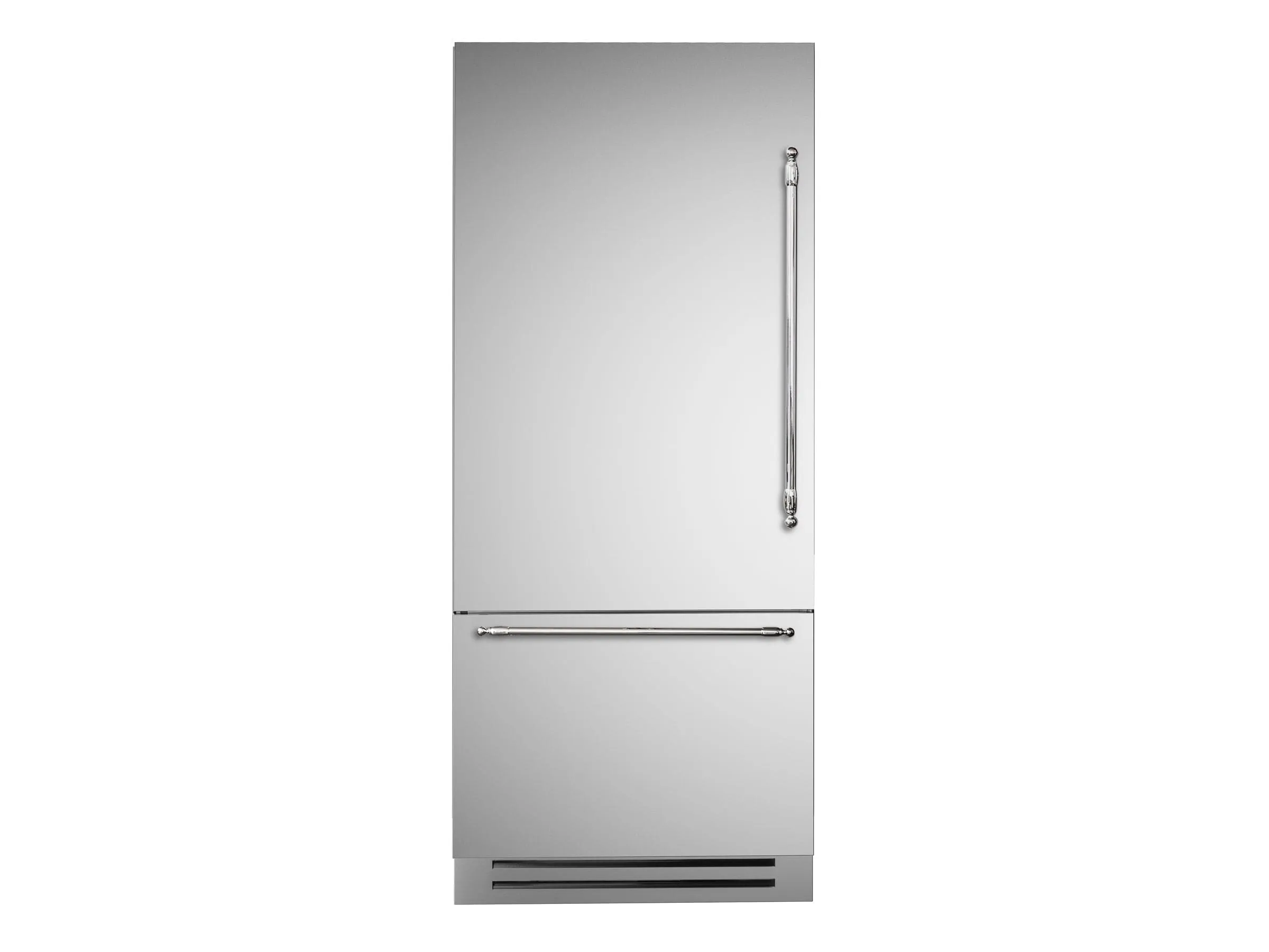 Bertazzoni 36 inch Left Door Stainless Steel Built-In Bottom Mount Refrigerator REF36BMBIXLT