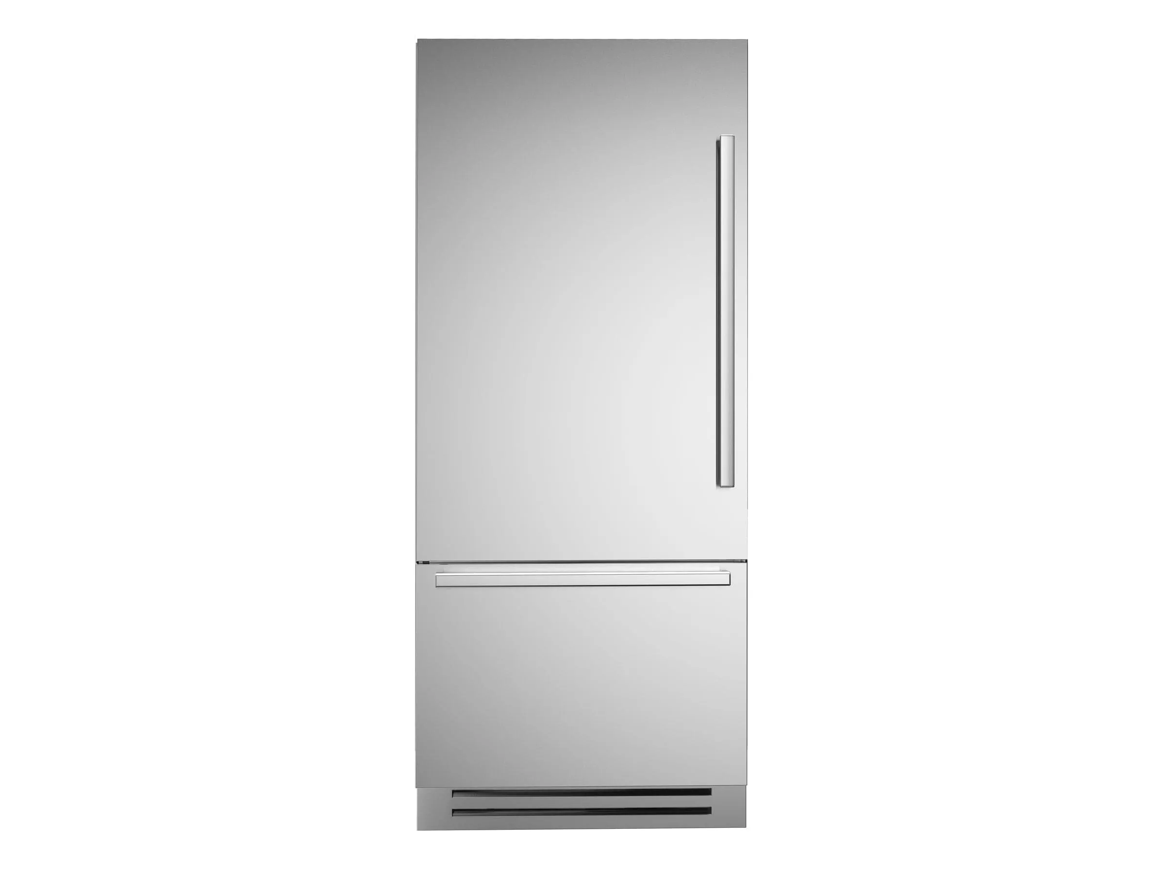 Bertazzoni 36 inch Left Door Stainless Steel Built-In Bottom Mount Refrigerator REF36BMBIXLT