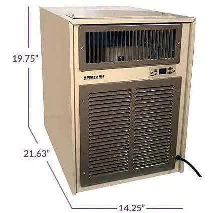 Breezaire WKL Series Cooling System, 1000 cu. ft. Wine Fridge WKL 4000