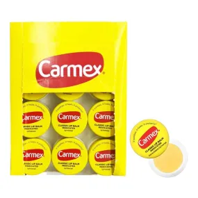 Carmex - Classic Lip Balm Medicated - 0.25 Oz ea - 12 Pack