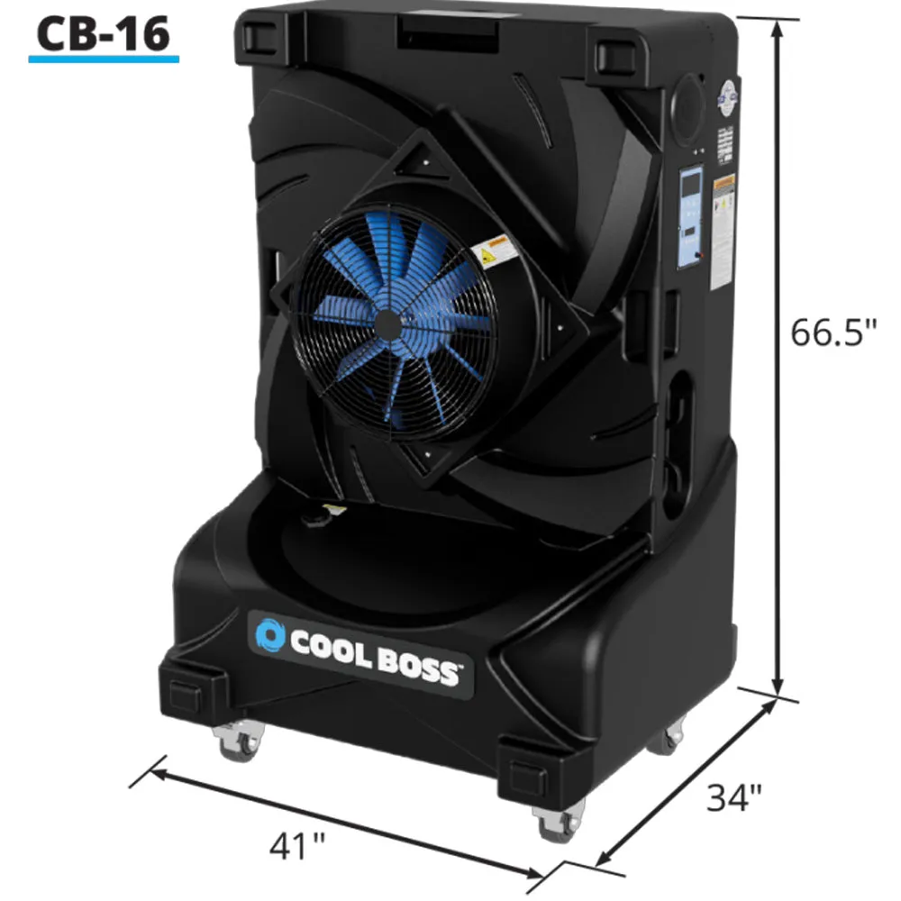 Cool Boss CB-16 Evaporative Air Cooler - Low Voltage