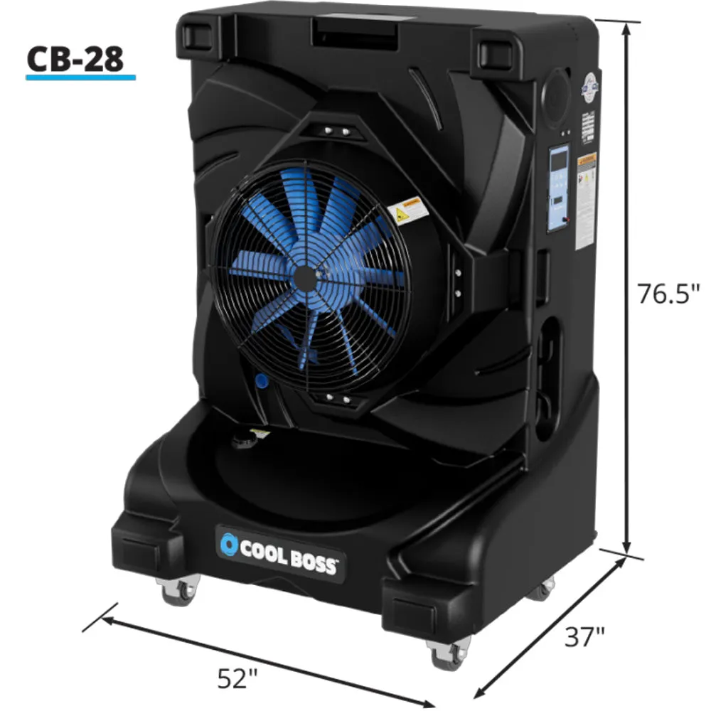 Cool Boss CB-28 Evaporative Air Cooler - Low Voltage