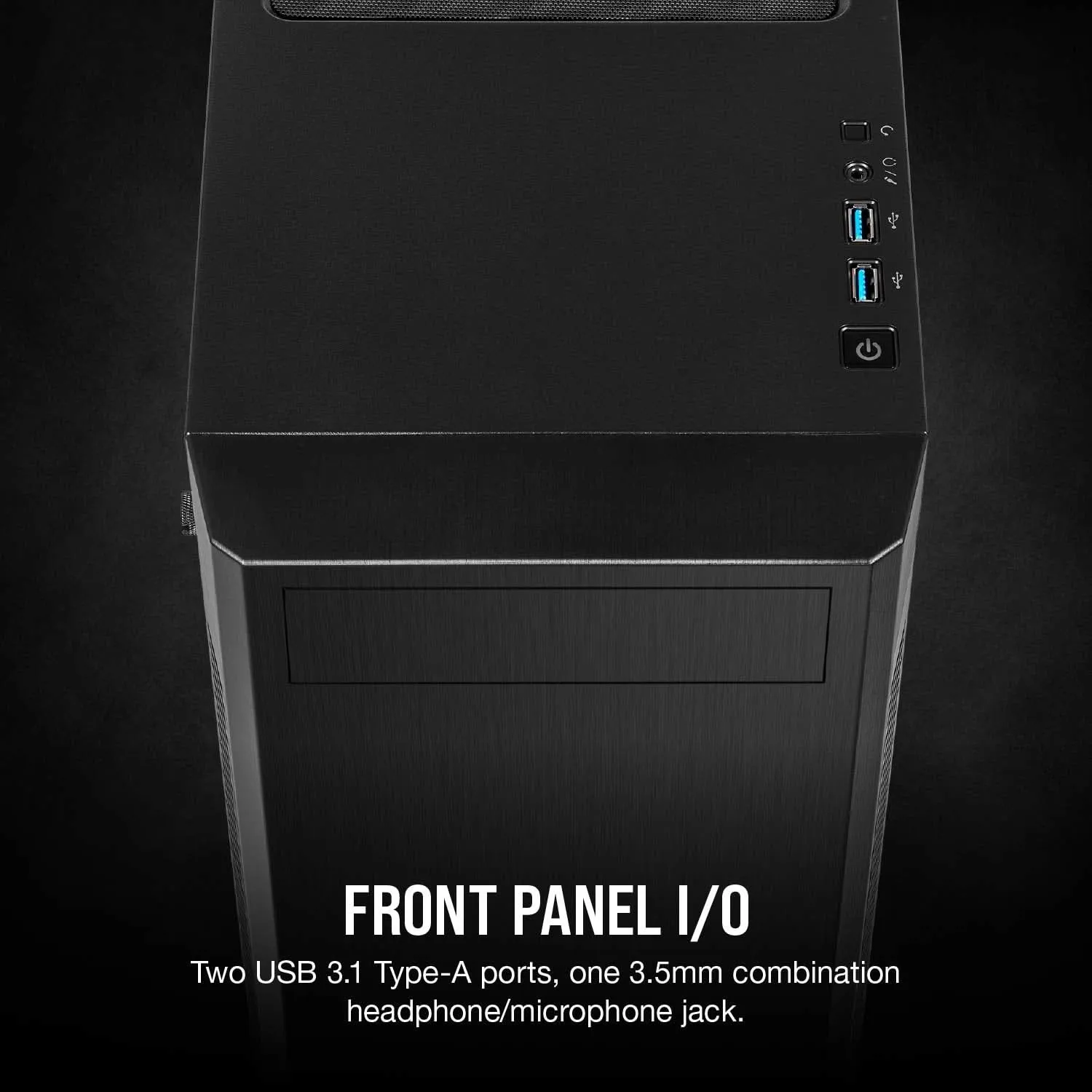 CORSAIR 110R MID-TOWER ATX CABINET BLACK