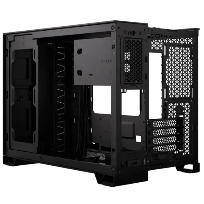 CORSAIR 2500D AIRFLOW Black 黑色 Tempered Glass M.ATX Case CC-9011263-WW