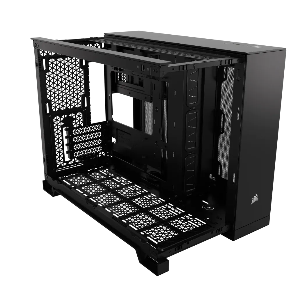 CORSAIR 2500D AIRFLOW Black 黑色 Tempered Glass M.ATX Case CC-9011263-WW