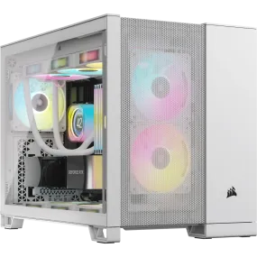 CORSAIR 2500D AIRFLOW White 白色 Tempered Glass M.ATX Case CC-9011264-WW