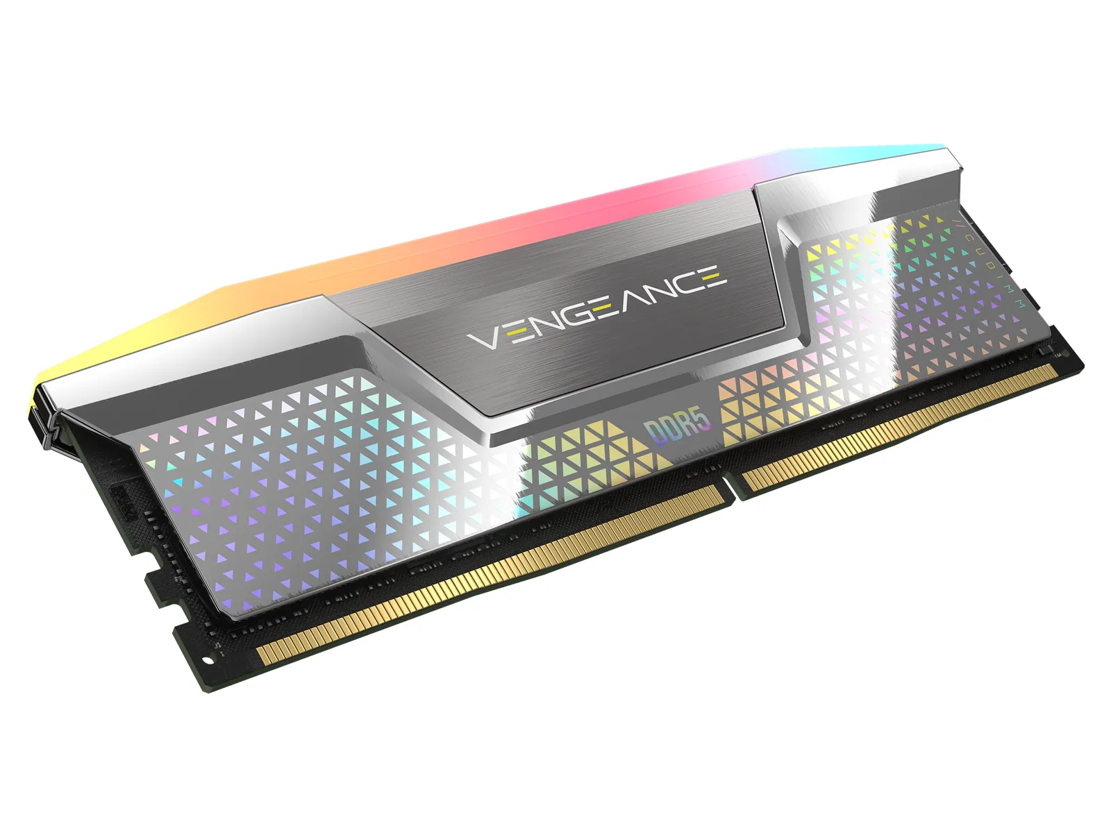 CORSAIR 48GB Kit (2x24GB) VENGEANCE RGB CUDIMM CMHC48GX5M2X8200C40 DDR5 8200MHz Memory