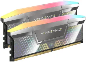 CORSAIR 48GB Kit (2x24GB) VENGEANCE RGB CUDIMM CMHC48GX5M2X8200C40 DDR5 8200MHz Memory