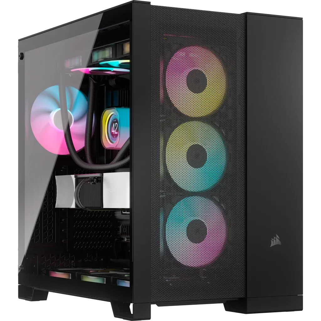 CORSAIR 6500D AIRFLOW Black 黑色 ATX Case CC-9011259-WW 支援背插式主機板