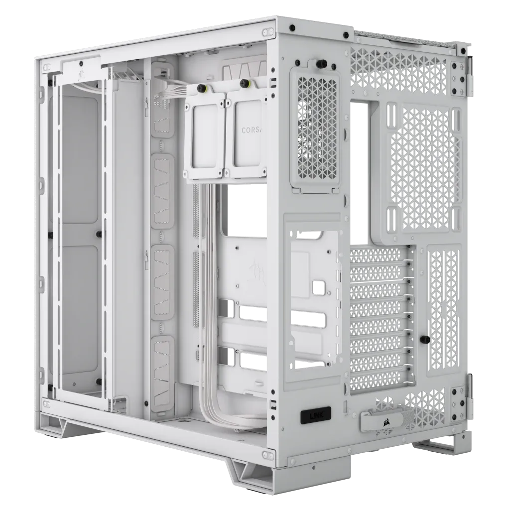 CORSAIR 6500D AIRFLOW White 白色 ATX Case CC-9011260-WW 支援背插式主機板