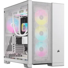 CORSAIR 6500D AIRFLOW White 白色 ATX Case CC-9011260-WW 支援背插式主機板