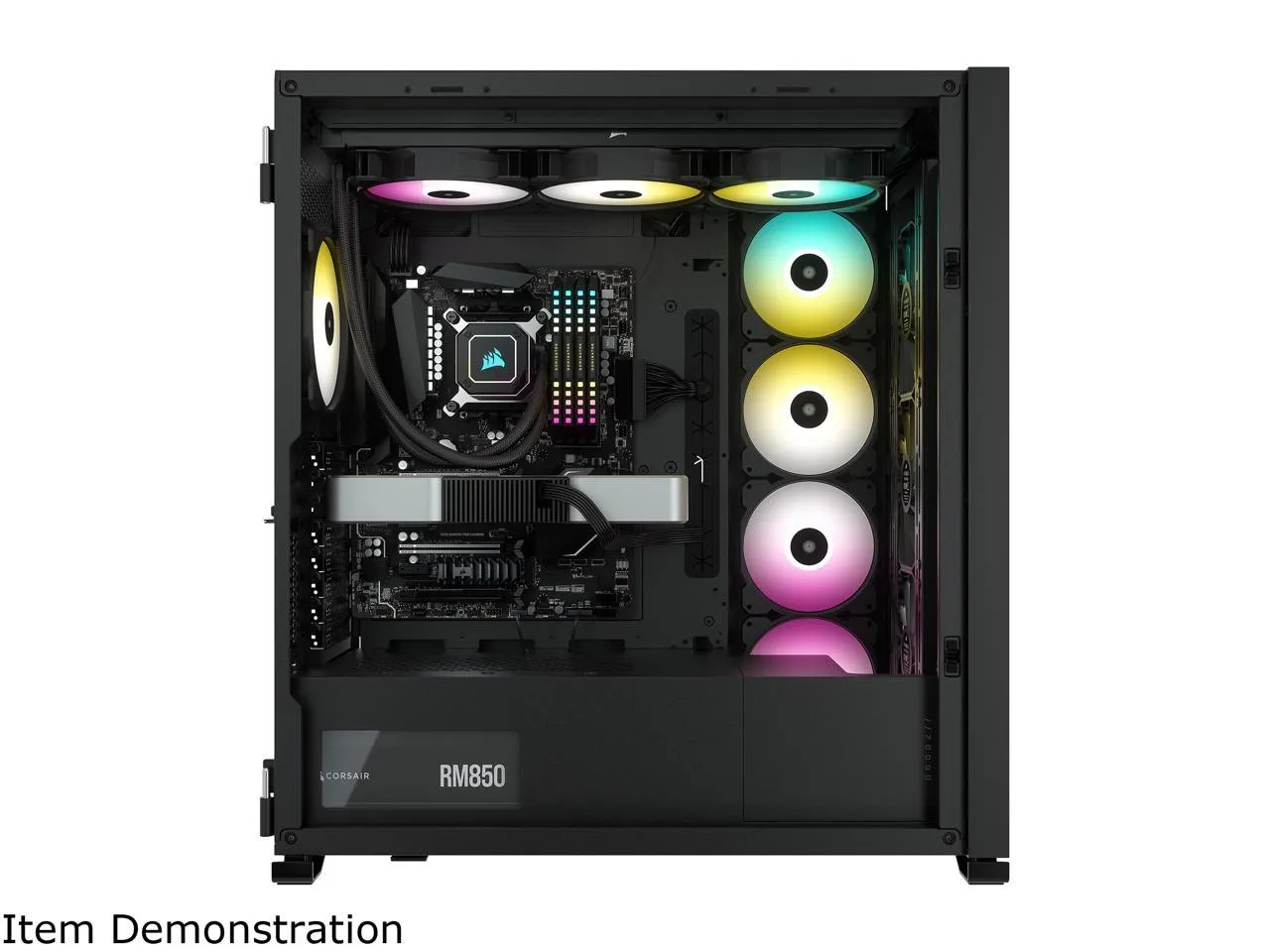 CORSAIR 7000D AIRFLOW Black 黑色 Tempered Glass ATX Case CC-9011218-WW