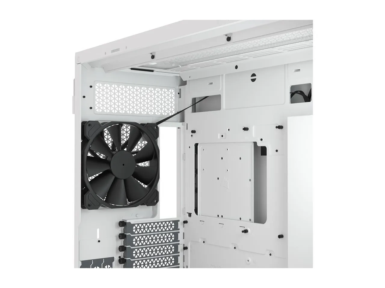 CORSAIR 7000D AIRFLOW White 白色 Tempered Glass ATX Case CC-9011219-WW