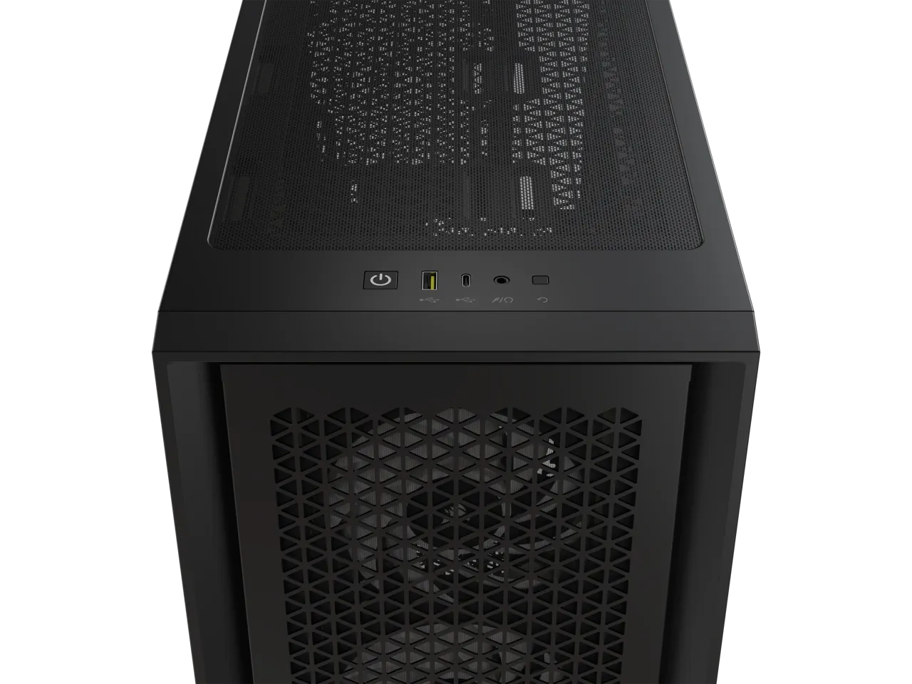 CORSAIR iCUE 4000D RGB AIRFLOW Mid-Tower Case Black with 3x AF120 RGB ELITE Fans (CC-9011240-WW)