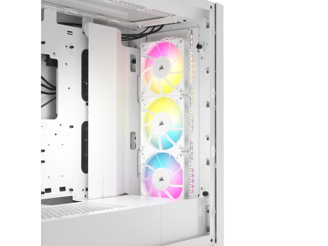 CORSAIR iCUE 5000D RGB AIRFLOW White 白色 Tempered Glass ATX Case CC-9011243-WW