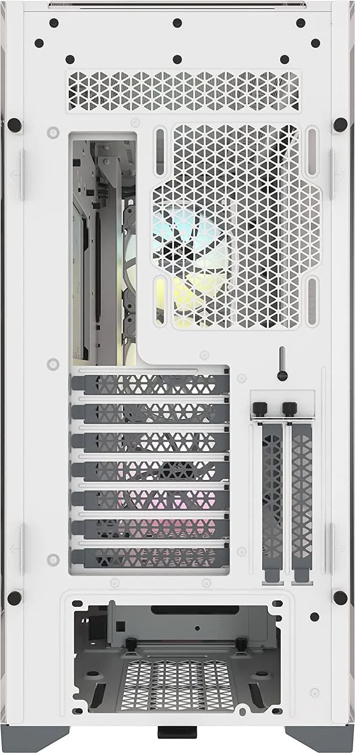 CORSAIR ICUE 5000X RGB MID-TOWER ATX CABINET WHITE