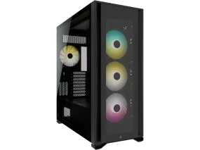 CORSAIR iCUE 7000X RGB Black 黑色 Tempered Glass ATX Case CC-9011226-WW