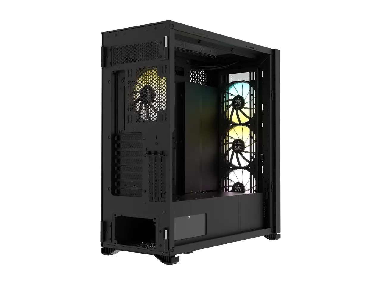 CORSAIR iCUE 7000X RGB Black 黑色 Tempered Glass ATX Case CC-9011226-WW