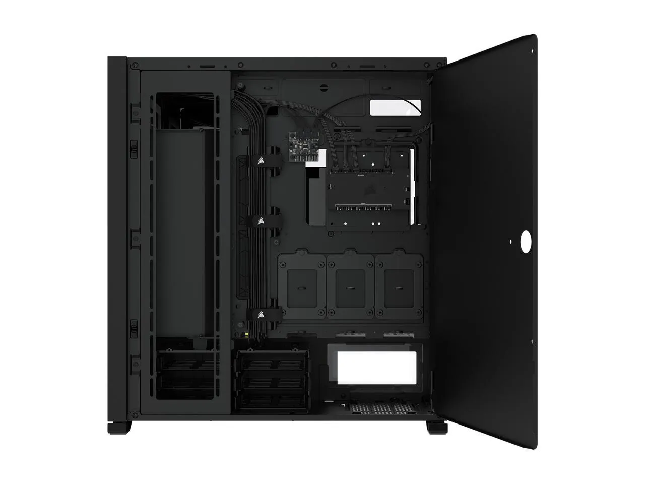 CORSAIR iCUE 7000X RGB Black 黑色 Tempered Glass ATX Case CC-9011226-WW