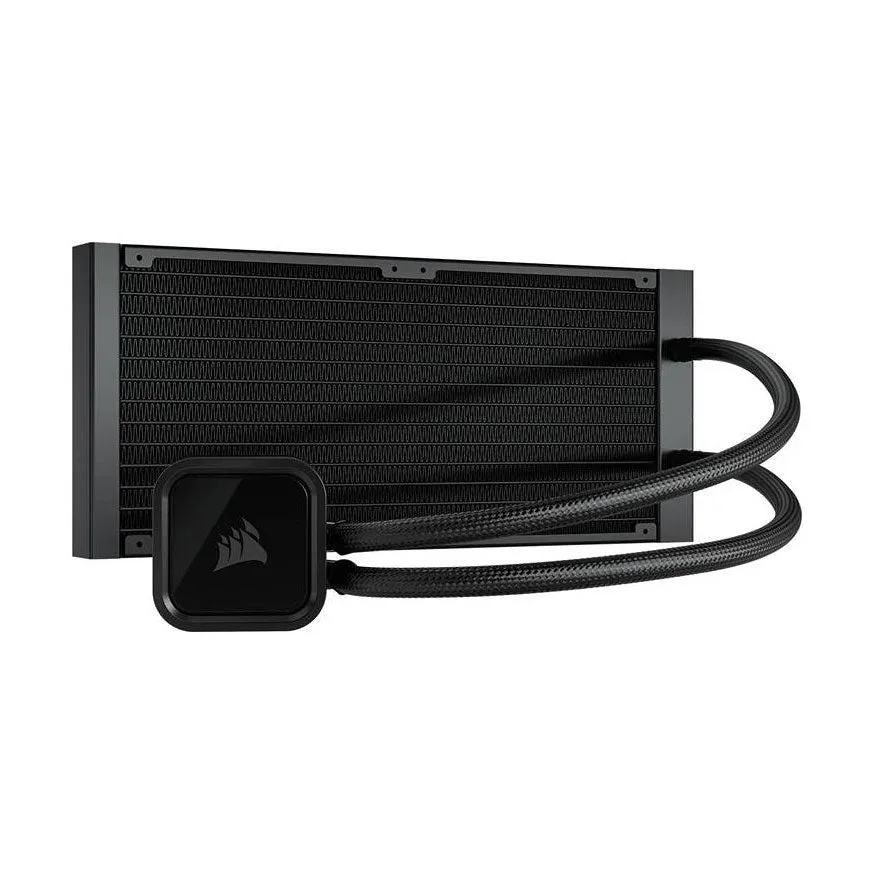 Corsair iCUE H115i RGB Elite water cooling system, black