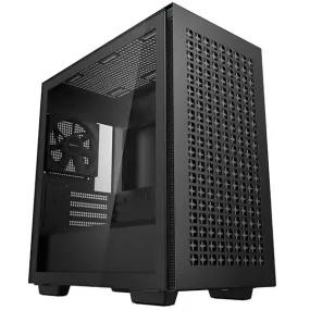 DeepCool CH370 Micro ATX Adjustable Front Mesh Design Tower Case - Black