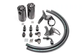 Dual Catch Can Kit, 11-14 Mustang GT, Fluid Lock