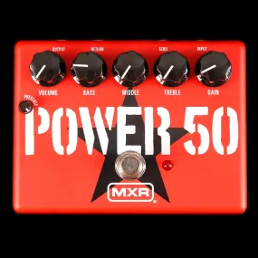 Dunlop MXR Tom Morello Power 50 Overdrive Pedal