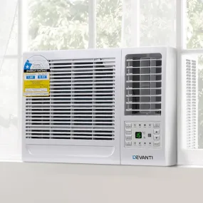 Energy-Efficient 1.6kW Window Air Conditioner with Remote - Devanti