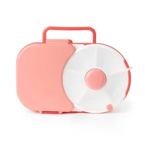 Lunchbox with Detachable Snack Spinner - Pink Watermelon