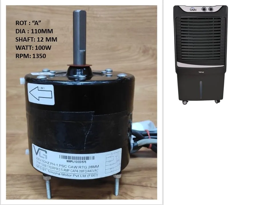 Main/Electric Motor - For Havai Venus 100L  Desert Cooler