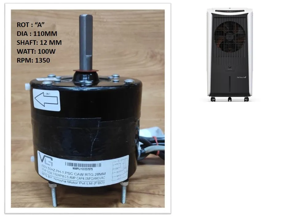 Main/Electric Motor - For Kenstar Tallboy 70 Litre Desert Cooler