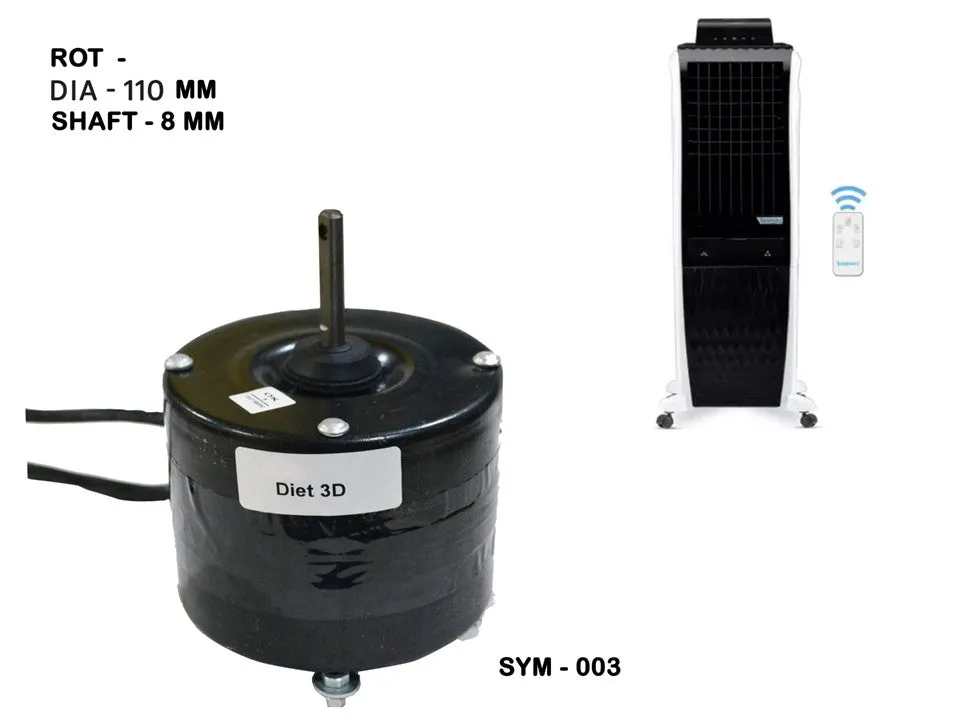 Main/Electric Motor - For Symphony Diet 3D 30i Litre Tower Cooler